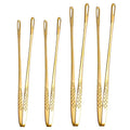 Axyaa Stainless Steel Grill Tongs BBQ Steak Clip Kitchen Utensils Party Gadgets