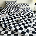 Axyaa Summer Comforter Set with Cool Feeling Fabric, Ice Silk Sheet, Pillowcase