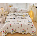 Axyaa Cloud Mink Velvet Cover Blanket - Milk Fiber Printed Blanket