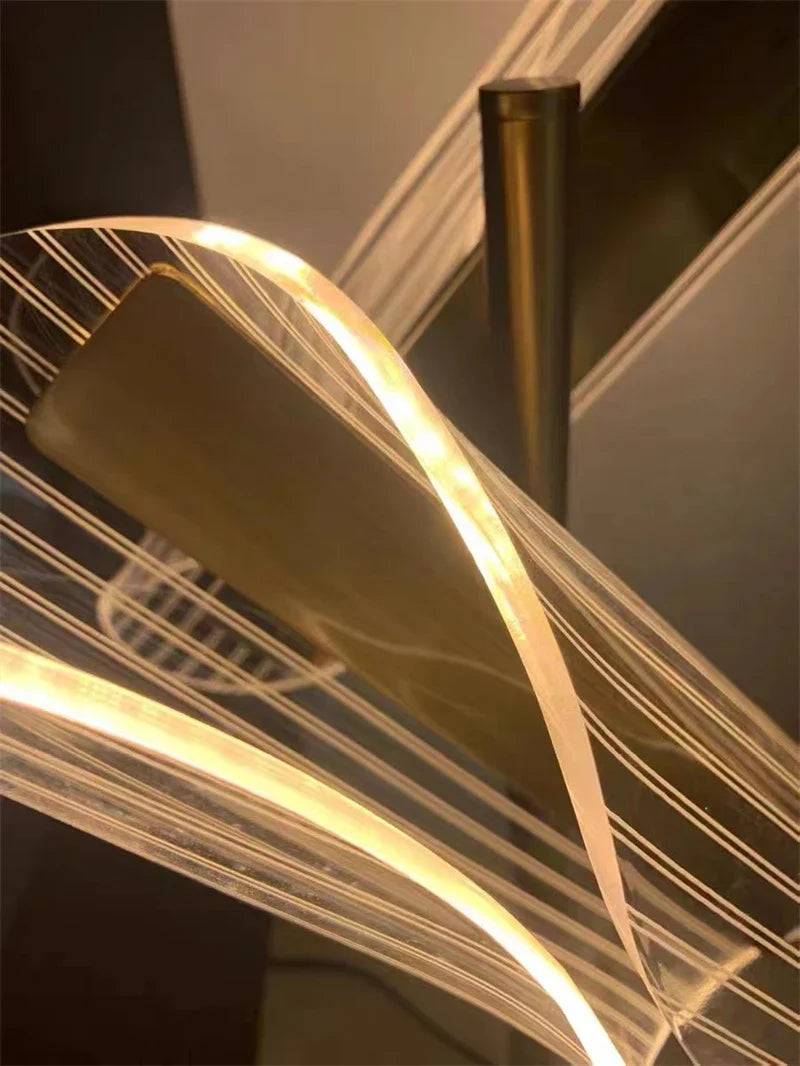 Axyaa Nordic LED Floor Lamp Minimalist Modern Design