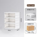 Axyaa Drop Front Shoe Storage Box Organizer Cabinet Rack