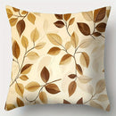 Axyaa Leaf Element Sofa Pillowcase Set, 17.7" Home Decoration