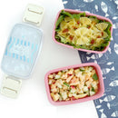 Axyaa Double-Layer Bento Box - 800ml Fitness Lunch Container with Cute Design