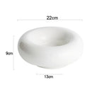 Axyaa White Ceramic Tableware Set for Home Dining and Kitchen Décor