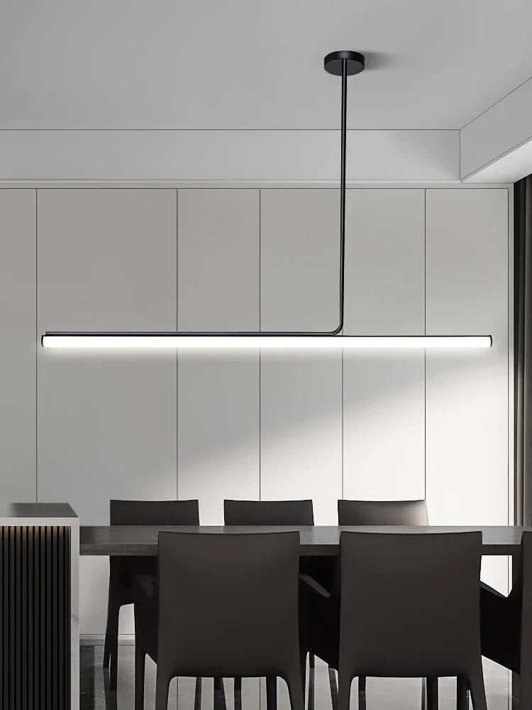 Axyaa Simple Modern LED Chandelier for Dining Room Study Bar Table