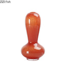 Axyaa Color Glass Vase & Artificial Flower Desk Decoration Set