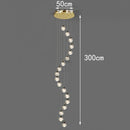 Axyaa LED Chandeliers: Modern Pendant Lights for Living & Dining Room Lighting
