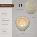 Axyaa Resin Wall Lamp: Elegant LED Lighting for Home, Bedroom, Study, Coffee Shop