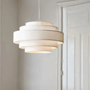 Axyaa Minimalist Fabric Pendant Chandelier for Modern Bedroom and Bar