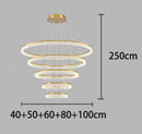 Axyaa Modern LED Pendant Light Chandeliers for Living and Dining Room