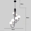 Axyaa LED Pendant Chandelier for Modern Home Decor and Indoor Lighting