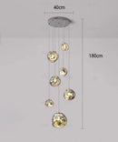 Axyaa Modern LED Pendant Ceiling Chandelier for Dining Room Living Room Lighting