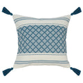 Axyaa Tufted Knit Tassel Cushion Cover 45x45cm Linen Throw Pillowcase