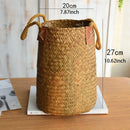 Axyaa Grass Woven Flower Basket: Universal Indoor Succulent Organizer