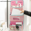 Axyaa Nordic Lattice Bedroom Wall Storage Hanging Bag Organizer