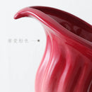 Axyaa Calla Lily Ceramic Vase: High-End Artistic Hydroponic Flower Arrangement for New Year's Wedding