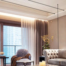 Axyaa Linear LED Skyline Wall Lamp - Modern Black & White Design