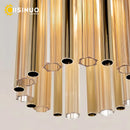 Axyaa Luxury Glass Pendant Light Chandelier for Home/Commercial Decor