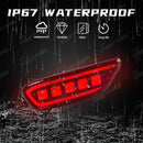 Axyaa LED Rear Bumper Reflector Lights for Chevrolet Captiva 2008-2014