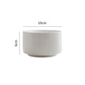 Axyaa Ceramic Dinner Plate Set of 4 Solid Color Tableware