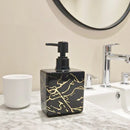 Axyaa Marble Pattern Soap Dispenser with Pump for Bathroom and Kitchen