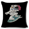 Axyaa Astronaut Sports Cushion: Fun Home Decor for Kids Room, Planet & Music Theme