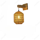 Axyaa LED Rattan Wall Lamp for Living Room & Bedroom Decor