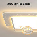 Axyaa Starlit Sky LED Ceiling Light - 2025 Model, Modern Home Decor, Bedroom Chandelier