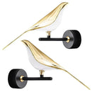Axyaa Postmodern Bird Chandelier Wall Sconce Light for Hallway, Stairs, Bedroom