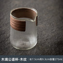 Axyaa Hammer Pattern Glass Fair Cup - Japanese Style Transparent Water Cup