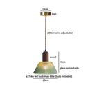 Axyaa White Ceramic Brass LED Pendant Light - Modern Nordic Hanging Lamp
