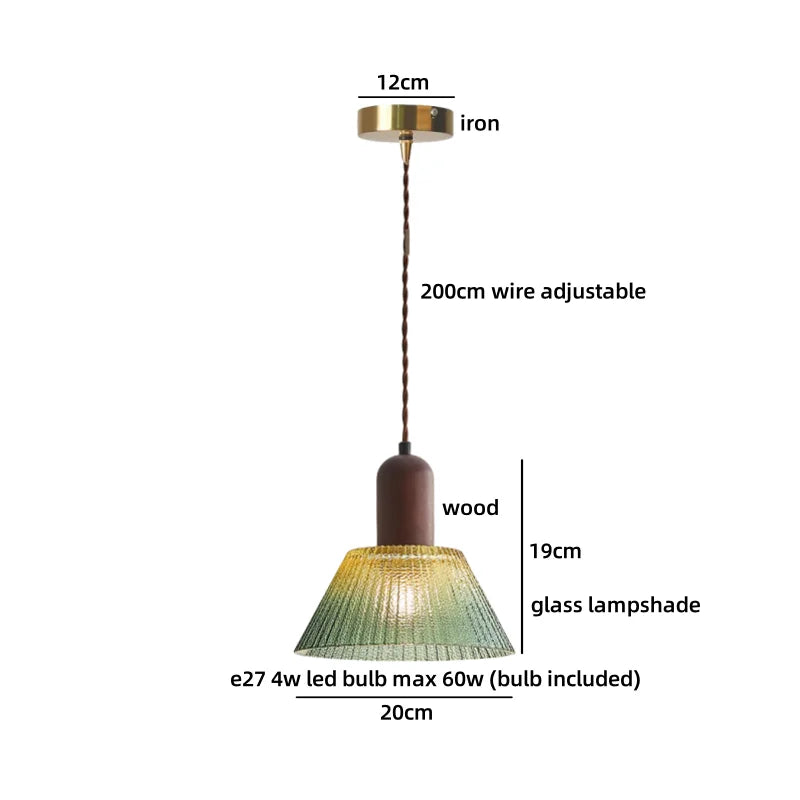 Axyaa White Ceramic Brass LED Pendant Light Modern Nordic Hanging Lamp