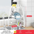 Axyaa Corner Storage Shelves & Sink Organizer - Kitchen Accessories