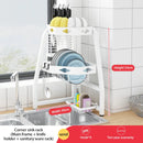 Axyaa Corner Storage Shelves & Sink Organizer - Kitchen Accessories