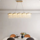 Axyaa Luxury Crystal Chandelier, French Dining Table Set, European Lamps