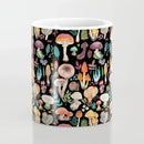 Axyaa Mushroom Coffee Mug 11oz Ceramic Home Milk Cup Birthday Gift for Mushroom Lover