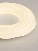 Axyaa Cream Cookie Bedroom LED Ceiling Light