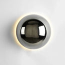 Axyaa Nordic Gold Circular Wall Lamp for Bedroom, Living Room, Dining Room