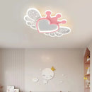 Axyaa Butterfly LED Ceiling Lamp for Romantic Home Lighting Decor