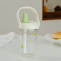 Axyaa Bubble Milk Tea Cup: Large Capacity, Leak Proof, Portable Straw Lid Bottle