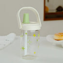Axyaa Bubble Milk Tea Cup: Large Capacity, Leak Proof, Portable Straw Lid Bottle