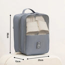 Axyaa Shoe Bag: Portable Travel Organizer for 3 Pairs, Underwear, and Clothes