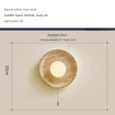 Axyaa Stone Wall Lamp - Japanese Style Home Decor and Lighting