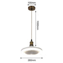 Axyaa 30W LED Ceiling Fan Light, Modern Multi-function Lamp for Bedroom, Balcony & Kitchen