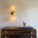 Axyaa Minimalist Copper Wall Lamp for Bathroom, Corridor, Staircase - Retro Design