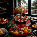 Axyaa 3-Tier Candy Tray Cake Stand Fruit Dessert Display Rack