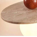 Axyaa Yellow Cave Stone Pendant Light - Retro Designer Lamp for Restaurant & Bar