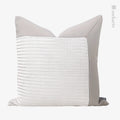 Axyaa Nordic Gray Stitch Pillow for Winery Restaurant, Hotel Sofa, Living Room, Bedroom