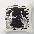 Axyaa Starry Night Pillowcase Set - High Quality Square Cover