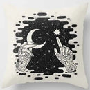 Axyaa Starry Night Pillowcase Set - High Quality Square Cover